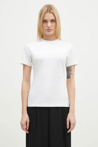 T-shirt VETEMENTS VETEMENTS Fitted T-Shirt Hvid | WA66TR630W, 0