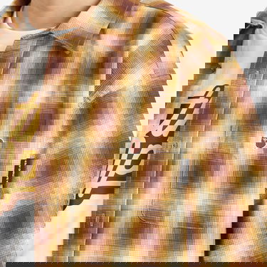 Skjorte BAPE Ombre Check Relaxed Fit Shirt Brun | 001SRL301004M-YEL, 5