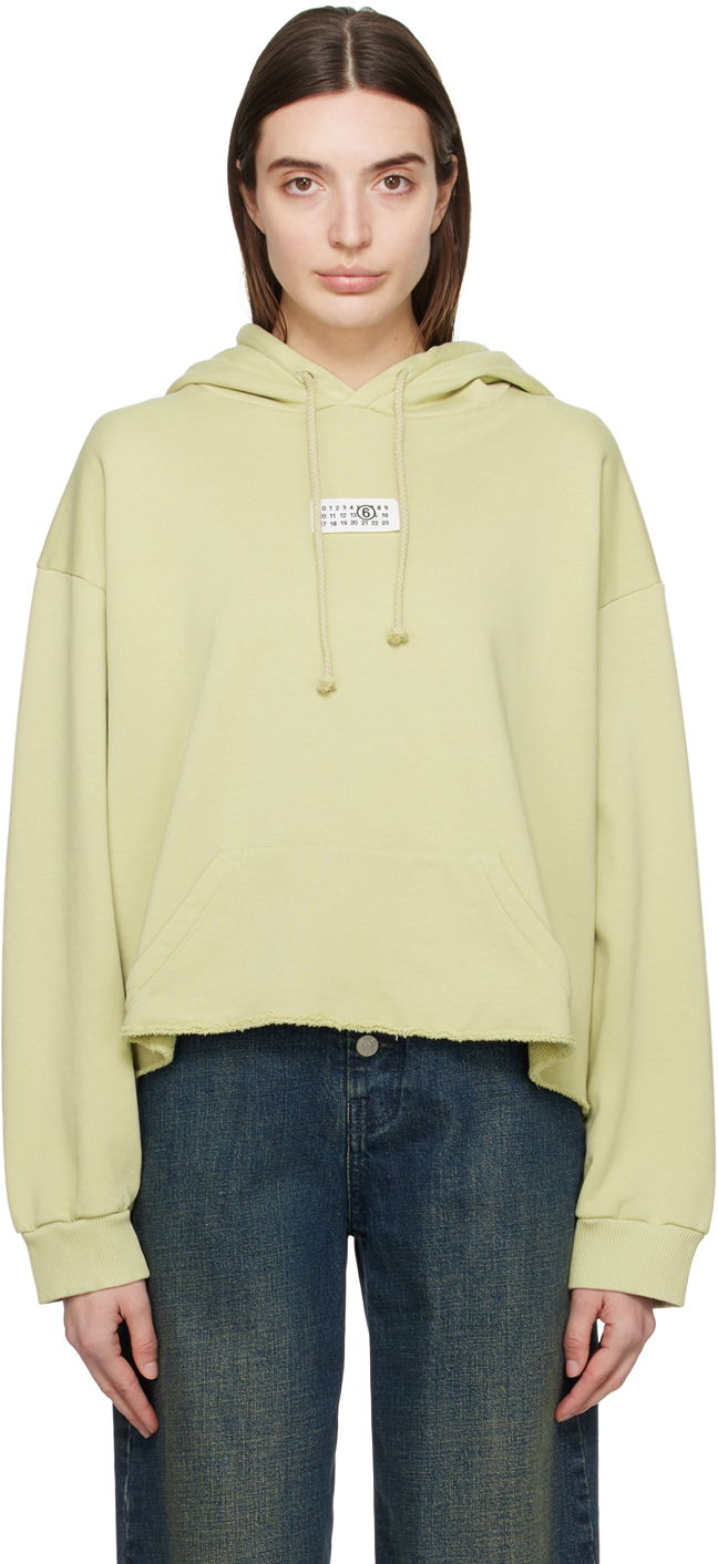 Sweatshirt Maison Margiela MM6 Unbrushed Hoodie Grøn | S52GU0219 S25537, 0