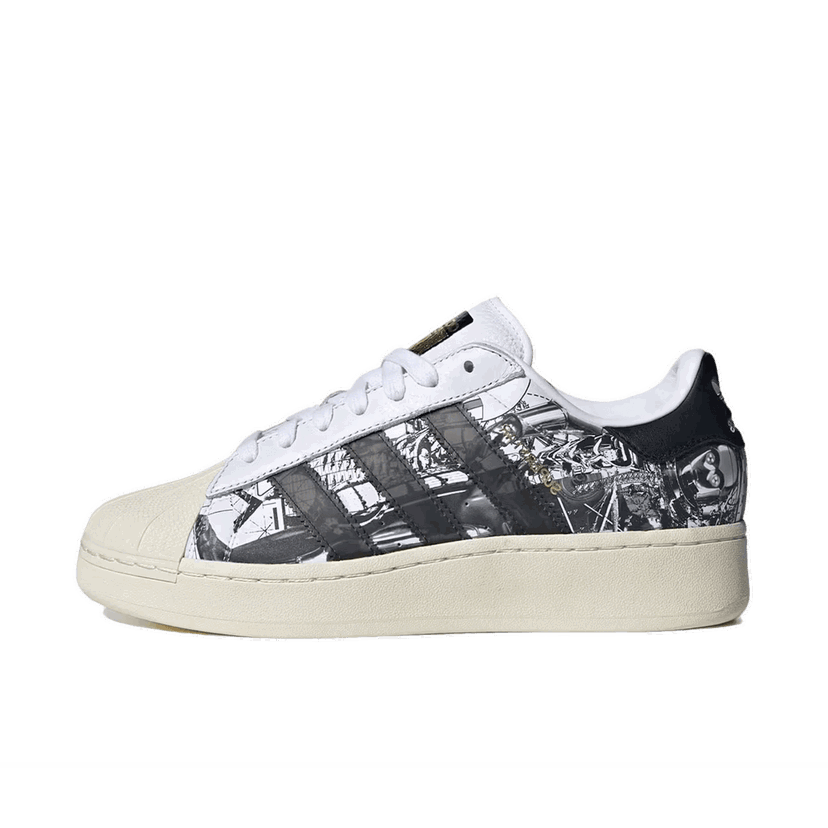 Sneakers og sko adidas Originals Star Wars x Nanzuka x Superstar XLG "Cloud White" Hvid | IF9249