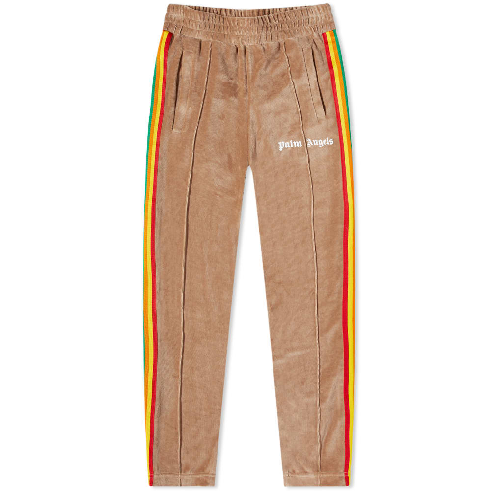 Joggingbukser Palm Angels Rainbow Chenille Track Pant Beige | PMCA007F21FAB0106001, 0