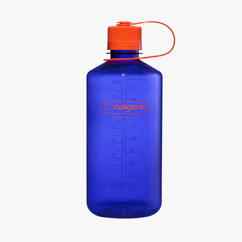 Drikkeflaske Nalgene 1000ml Narrow Mouth Sustain Universal Water Bottle Blå | 2021-3632