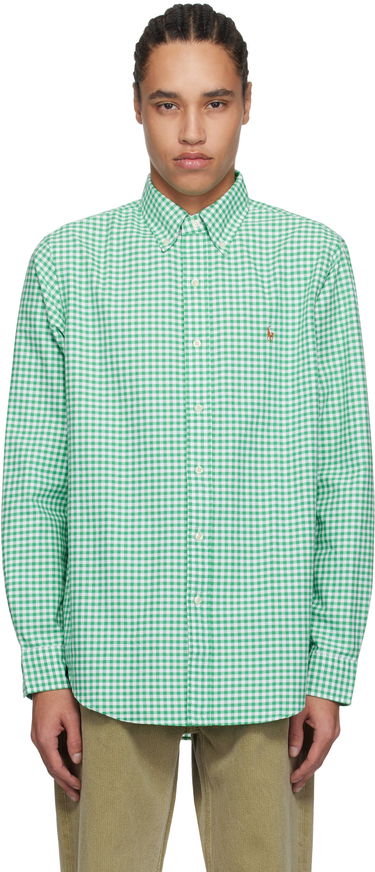 Skjorte Polo by Ralph Lauren Ralph Lauren Classic Fit Gingham Oxford Shirt Grøn | 710813021022, 0