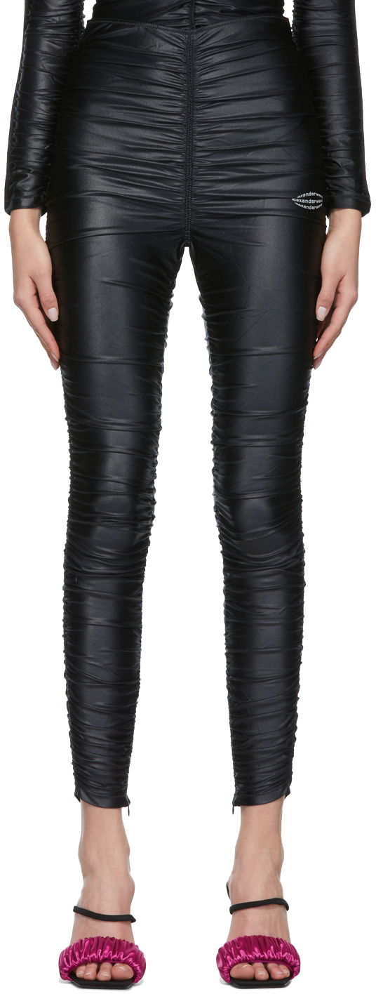 Leggings Alexander Wang Alexander Wang Ruched Leggings Sort | 1CC1224427