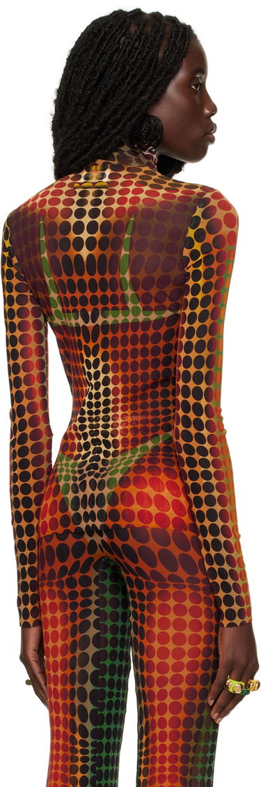 Sweater Jean Paul Gaultier Gaultier Dots Print Turtleneck Top Flerfarvet | 22/09-U-TO049-T521, 2