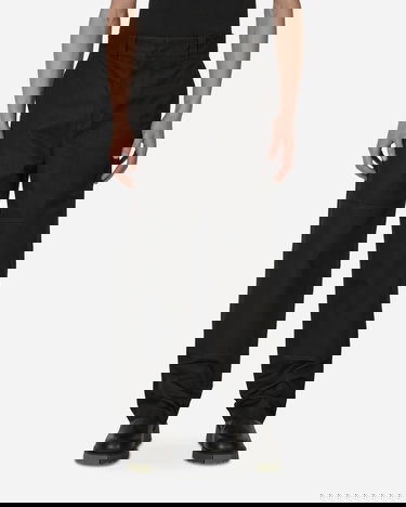 Bukser Off-White Diagonal Pocket Carpenter Pants Black Sort | OMCA207C99FAB001 1001, 1