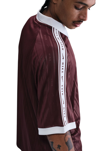 Polo skjorte Nike Sportwear Vertical Stripe Polo Shirt with Taped Sleeves Bourgogne | ih4292-652, 1