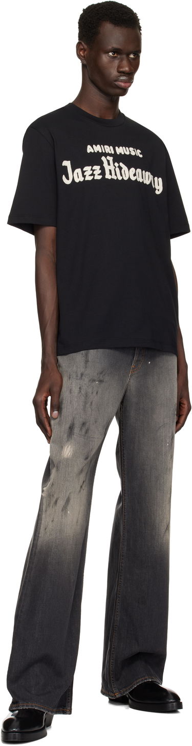 T-shirt AMIRI Amiri Music Jazz Hideaway T-Shirt Sort | AMJYTE1172, 3