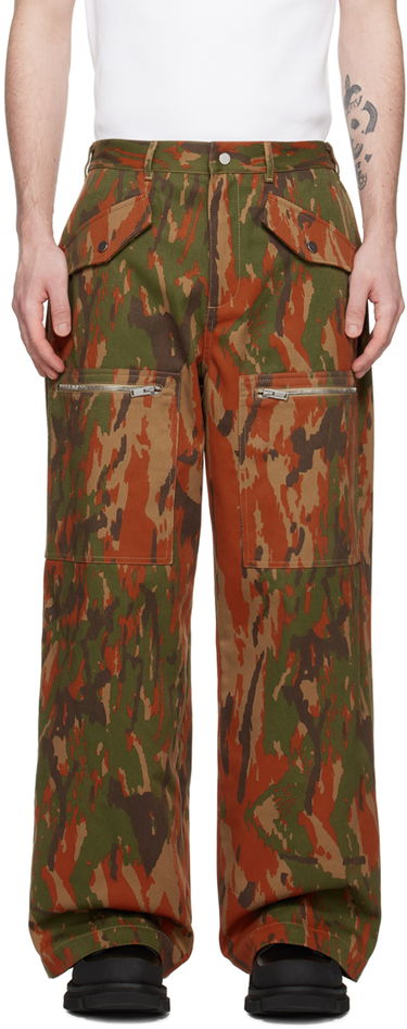 Cargo bukser Dion Lee Dion Lee Camouflage Cargo Pants Flerfarvet | C2115R23, 0