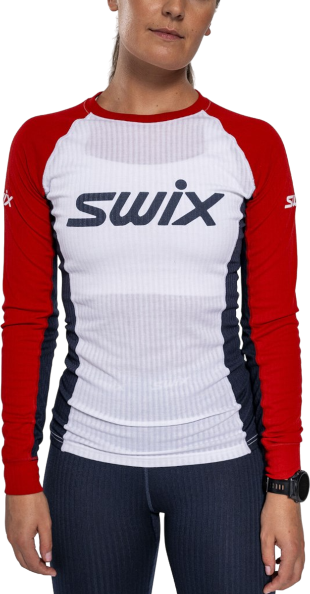T-shirt SWIX RaceX Classic Long Sleeve T-Shirt Hvid | 10110-23-99953
