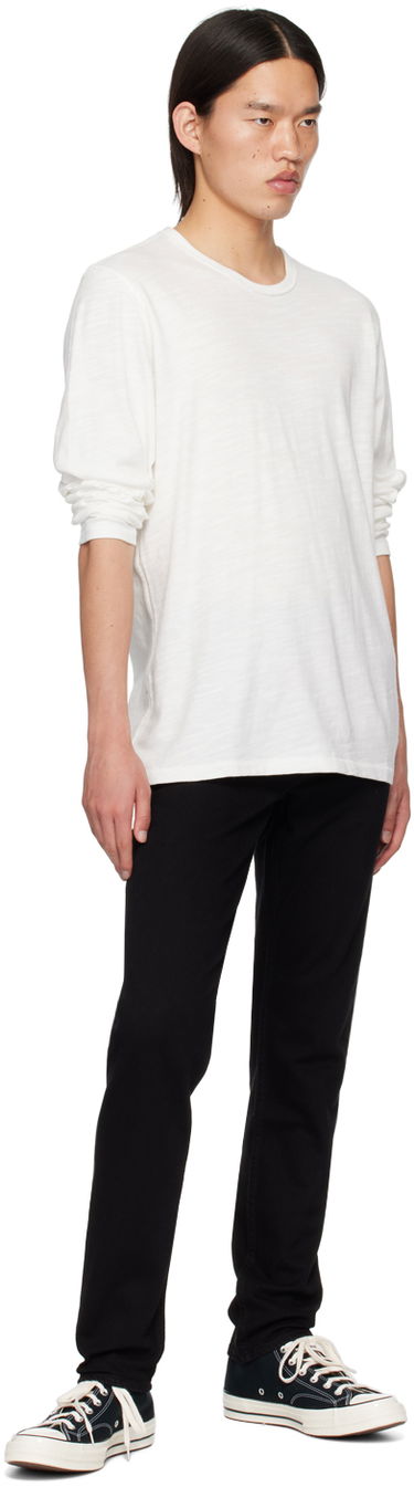Jeans rag & bone Rag & Bone Fit 2 Jeans Sort | MED22S1223L5BK, 3