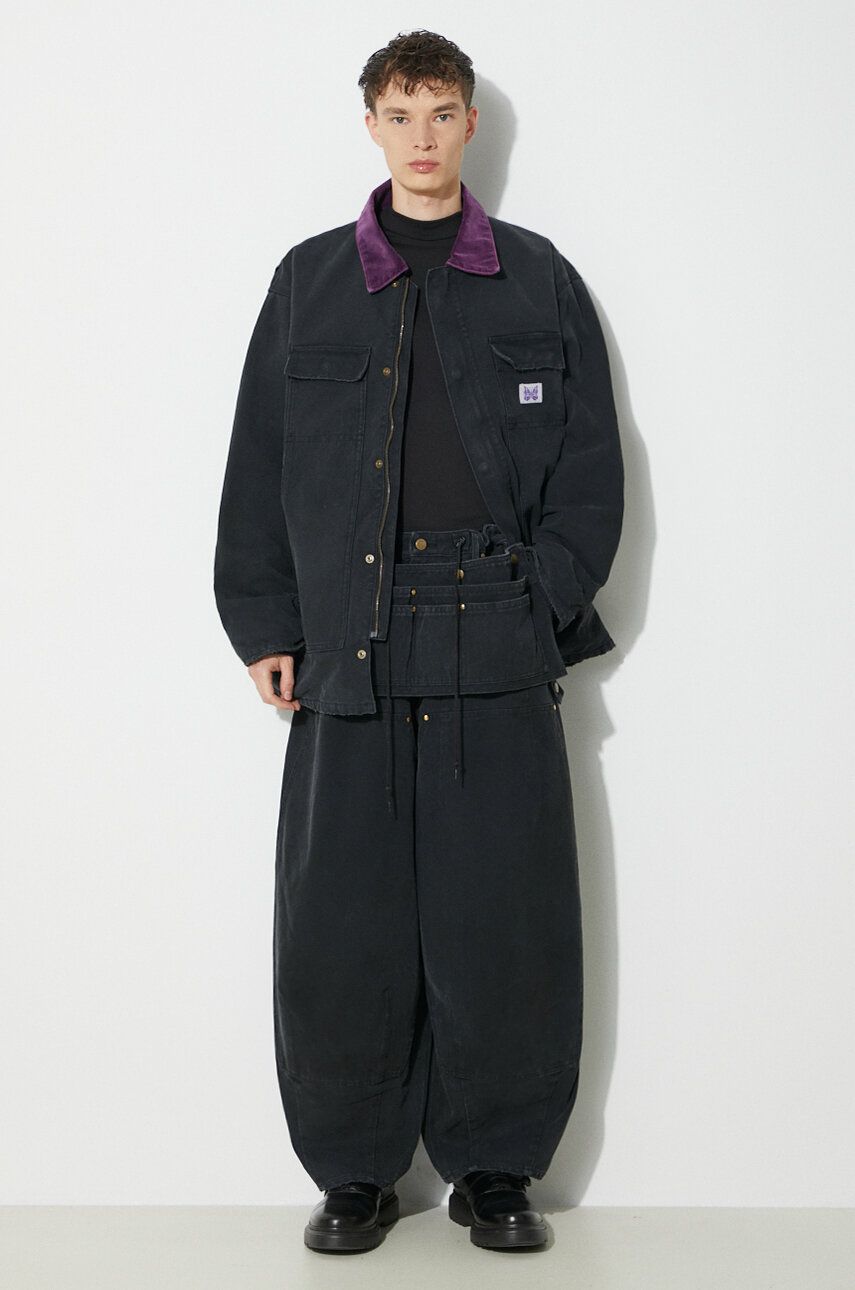 Jakke Needles Lumberjack Oversized Jacket Sort | NS157, 1