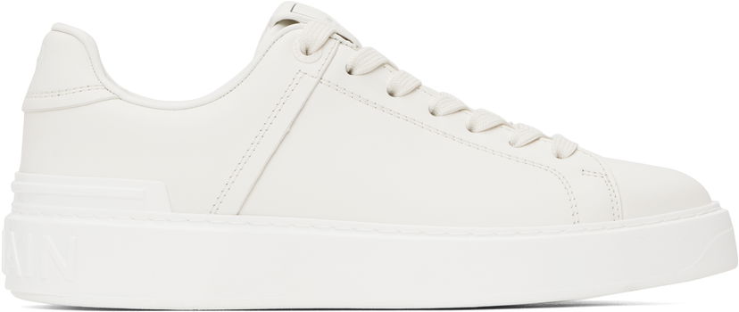 Sneakers og sko Balmain Balmain B-Court Hvid | DN1VI690LVTR