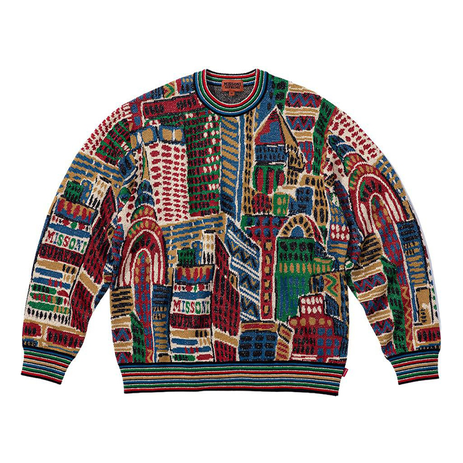 Sweater Supreme Supreme x Missoni Multicolor Knit Sweater Flerfarvet | SUP-FW21-313