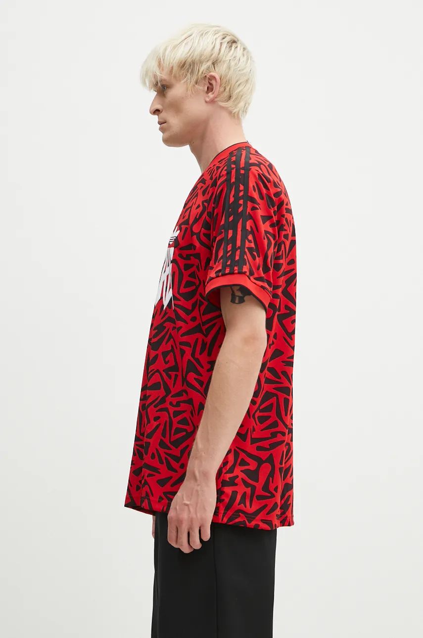 T-shirt adidas Originals T-Shirt Print Short Sleeve Rød | IZ4833, 1