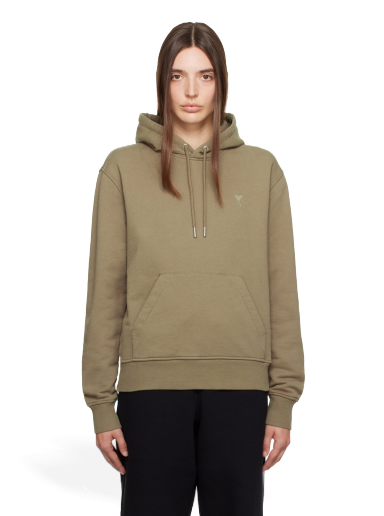 Sweatshirt AMI Hoodie Beige | USW203.730