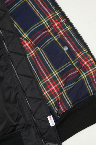 Bomberjakke Manastash Manastash Extra Mile MA-1 Bomber Jacket Sort | 7924252014, 4
