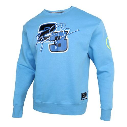 Sweater Jordan Sport DNA Print Basketball Crew-neck Sweatshirt Blå | DD3877-412