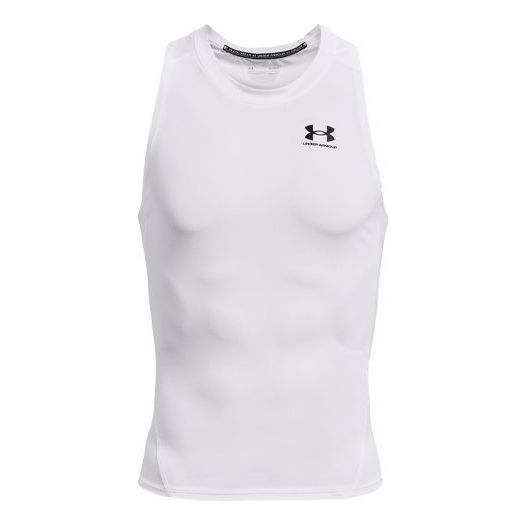 Tanktop Under Armour Compression Training Tank Top Hvid | 1368352-100, 0
