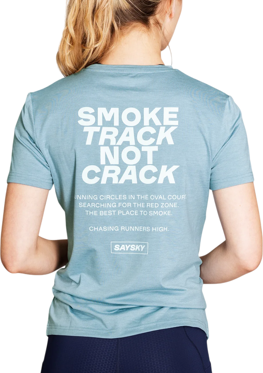 T-shirt Saysky Saysky Statement Pace T-Shirt Blå | nmrss21c-2010, 1