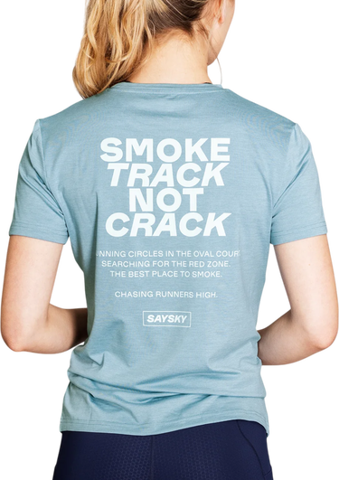 T-shirt Saysky Saysky Statement Pace T-Shirt Blå | nmrss21c-2010, 1