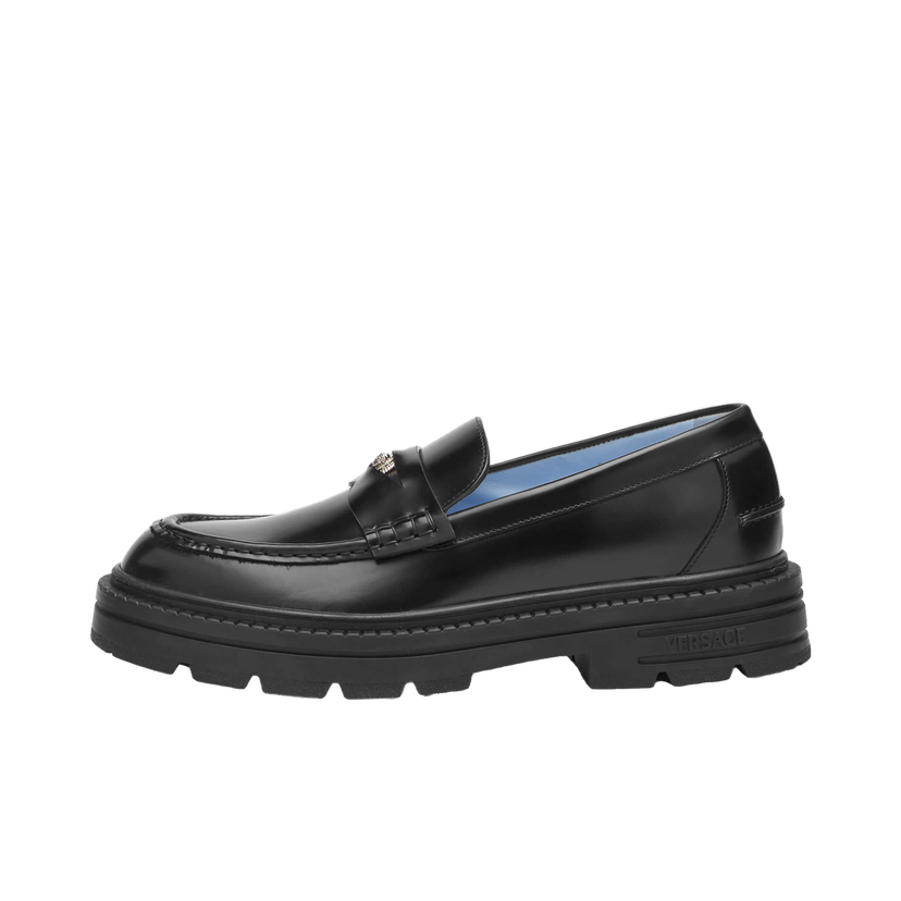 Sneakers og sko Versace Medusa Loafer Sort | 1017363-1A12298-1B00P
