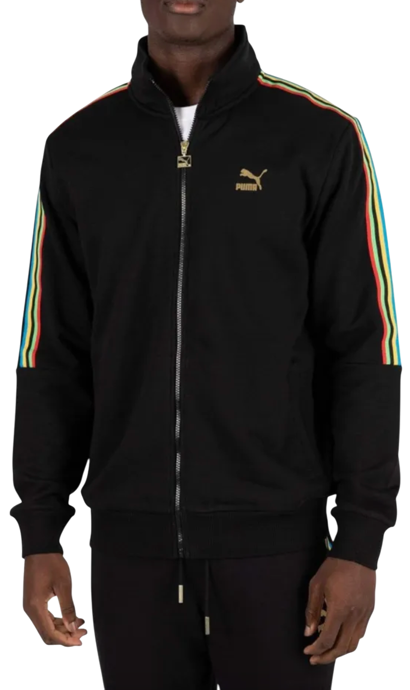 Jakke Puma Puma TFS Worldhood Track Top Jacket Sort | 597612-001