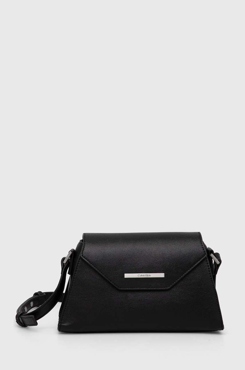 Håndtaske CALVIN KLEIN Daily Dressed Crossbody Bag Sort | K60K610730, 0