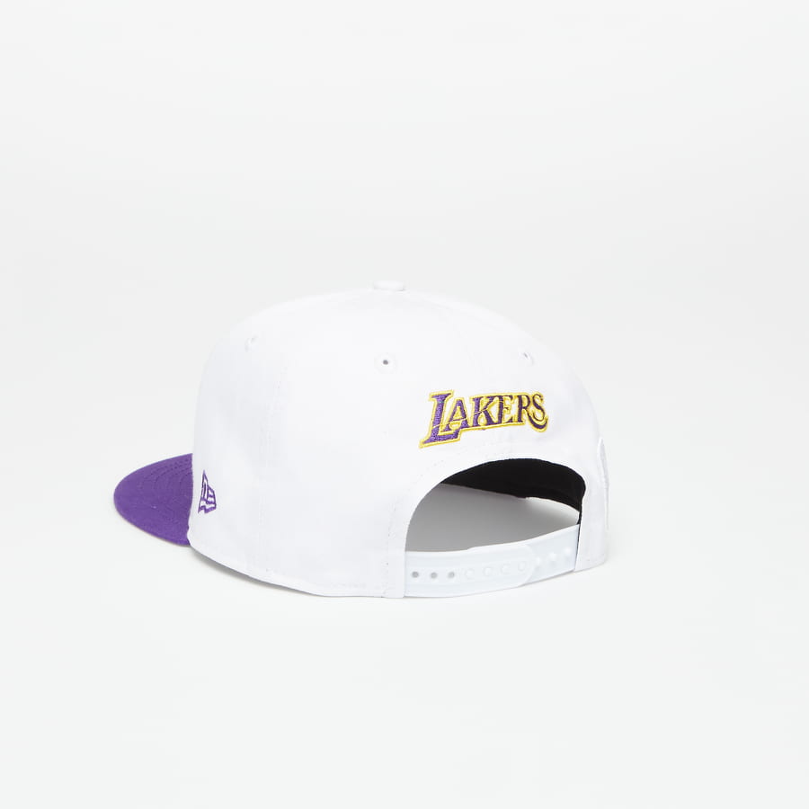 Kasket New Era LA Lakers White Crown Team White 9FIFTY Snapback Cap Lilla | 60358013, 1