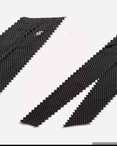 Bukser Carhartt WIP OG Single Knee Seaton Stripe Pants Sort | I034800 2MB02, 2