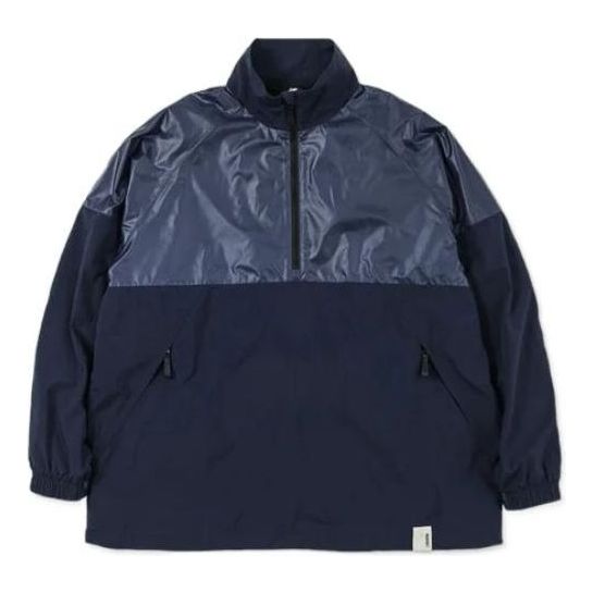 Vindjakke New Balance N.Hoolywood x Invincible Pullover Jacket Mørkeblå | AMJ22345-PCT