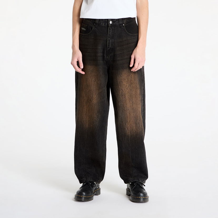 Jeans Wasted Paris Wasted Paris Sandblast Casper Faded Pants 32 Sort | WP_000285