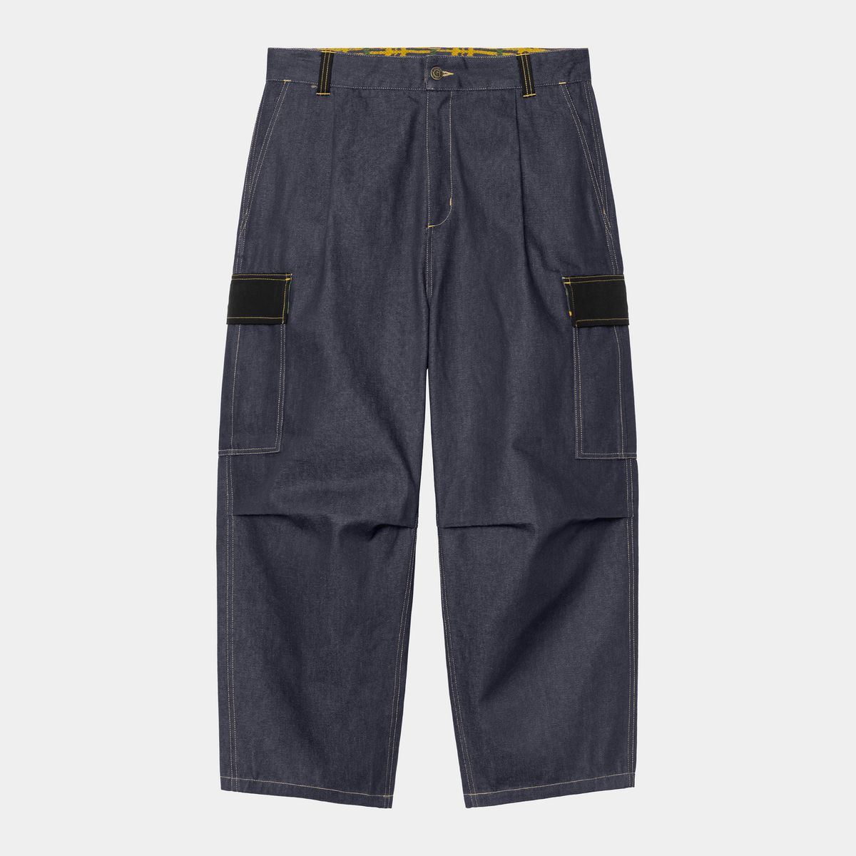 Cargo bukser Carhartt WIP Nicholas Daley Ocean Cavern Cargo Pant Mørkeblå | I035701_6, 1