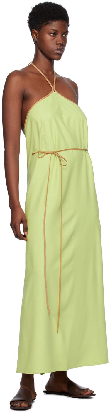 Kjole Baserange Baserange Ligo Maxi Dress Grøn | DRLI-WS-SP24, 3