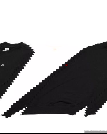 Sweatshirt New Balance Made in USA Crew Sweatshirt Sort | MT21541_BK, 0