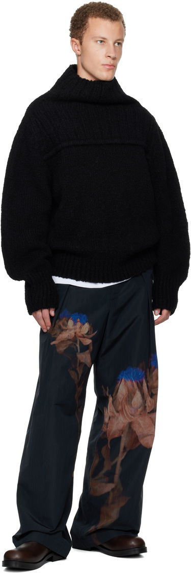 Sweater Dries Van Noten Dries Van Noten Wool Turtleneck Sort | 252-021236-2721, 3