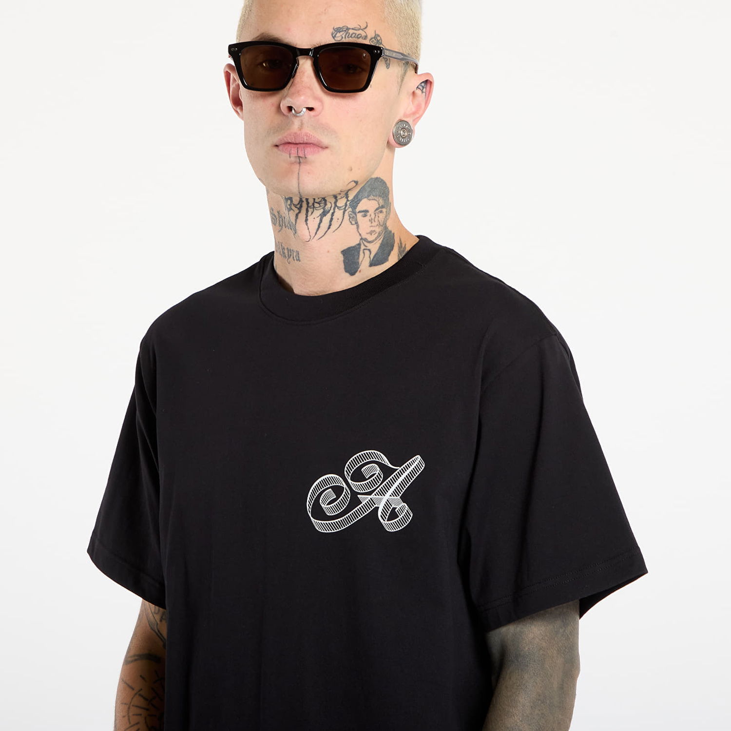 T-shirt Awake NY Script T-Shirt Sort | AWK-FW25-TS002 -BLK, 1