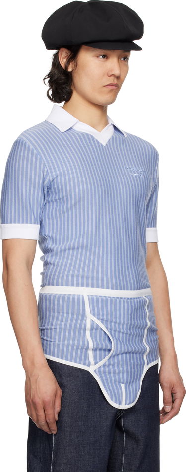 Polo skjorte Charles Jeffrey Loverboy Charles Jeffrey LOVERBOY Cheeky Onesie Polo Blå | 54090301, 1