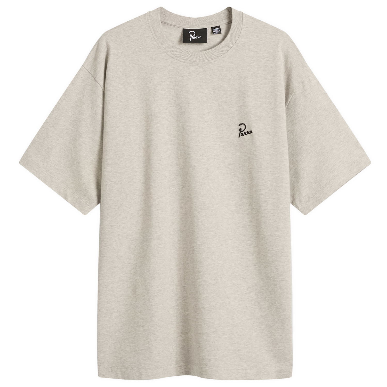 T-shirt By Parra Parra Signature T-Shirt, Size Large Grå | 54116-HGY, 1
