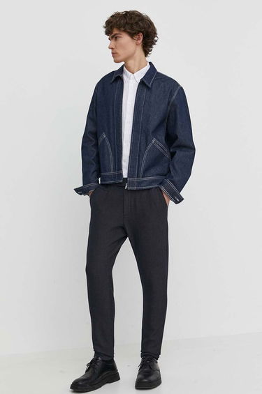 Skjorte Samsoe Samsoe Liam BA Shirt Blå | M20200043, 1