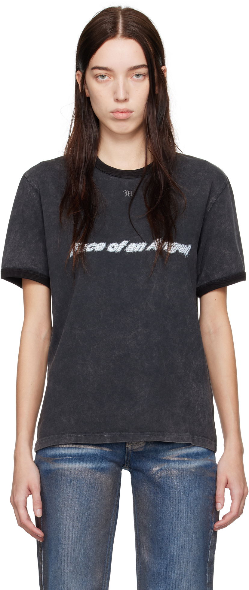 T-shirt MISBHV 'Face Of An Angel' T-shirt Sort | 241M103