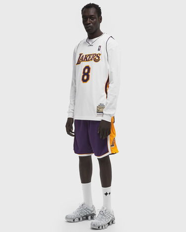 Shorts Mitchell & Ness NBA Authentic Shorts Los Angeles Lakers Road 2008-09 Lilla | ASHRGS18039-LALPURP08, 3
