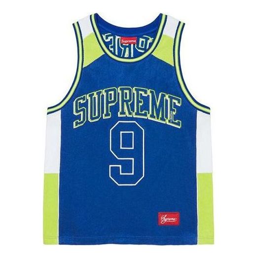 Jersey Supreme Terry Basketball Jersey Blå | SUP-SS21-786, 0