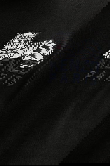 T-shirt KENZO Kenzo Paris Tiger Motif T-Shirt Sort | FF65TS1524SI, 4