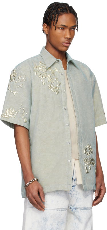 Skjorte Dries Van Noten Dries Van Noten Graphic Hardware Shirt Brun | 251-020752-1501, 4