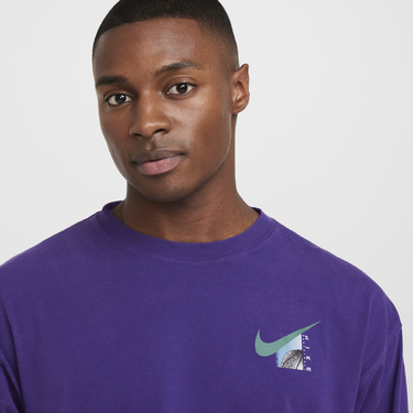T-shirt Nike Max90 Basketball Long Sleeve T-Shirt Lilla | HF6195-504, 2