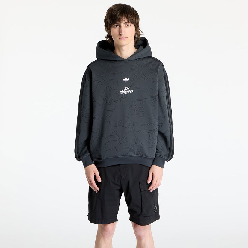 Sweatshirt adidas Originals 100 Thieves Hoodie Sort | JM3258
