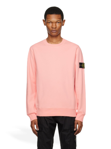 Sweater Stone Island Patch Lyserød | 101563051