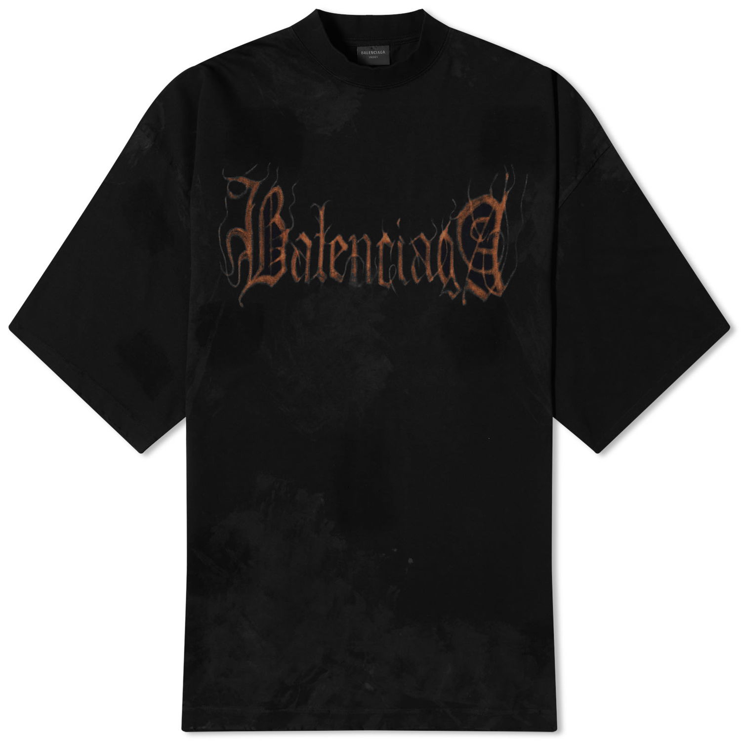 T-shirt Balenciaga Metal Sort | 744439-TOVE1-1055, 0