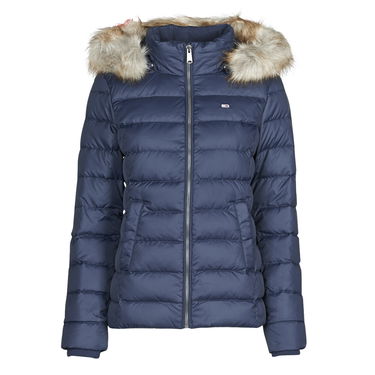 Puffer jakke Tommy Hilfiger BASIC HOODED DOWN JACKET Mørkeblå | DW0DW14693-C87=DW0DW08588-C87, 0